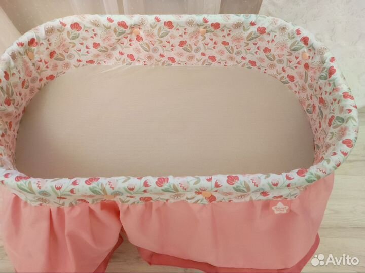 Кроватка-люлька для куклы Demi Star с балдахином