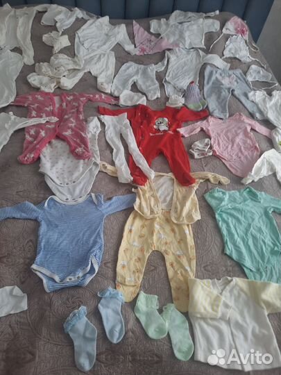 Большой пакет на девочку до года