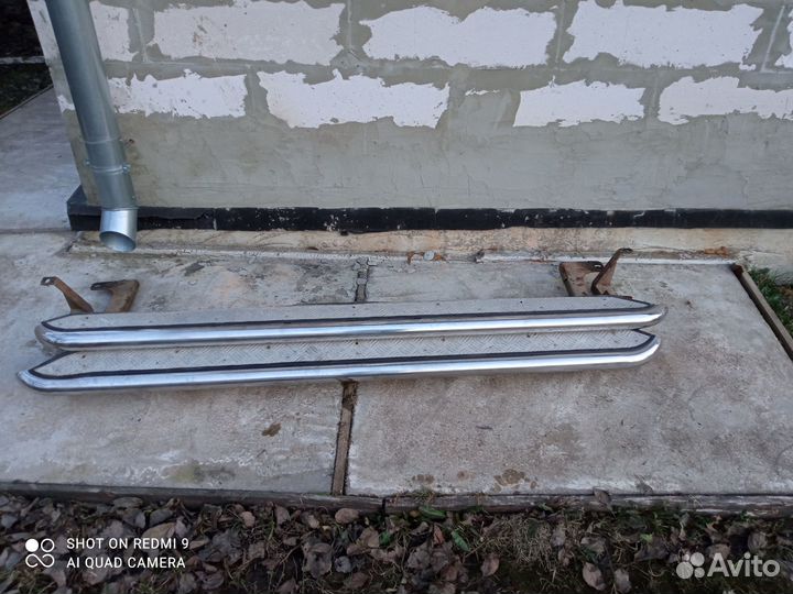 Пороги на renault duster