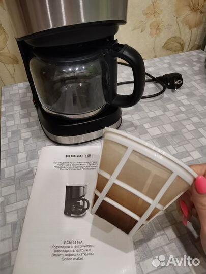 Кофеварка капельная Polaris PCM 1215A