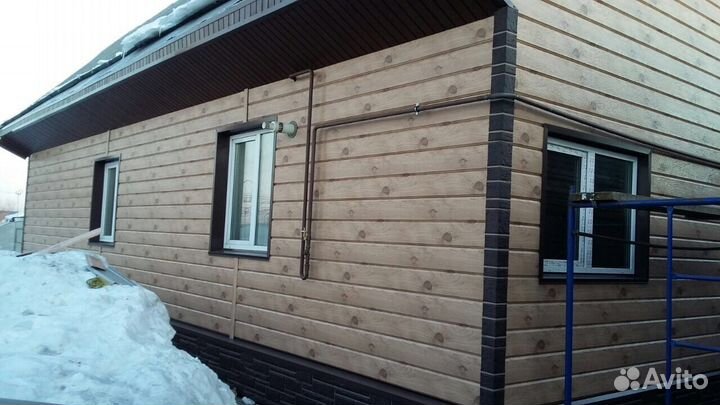 Сайдинг под брус Сосна 3Д