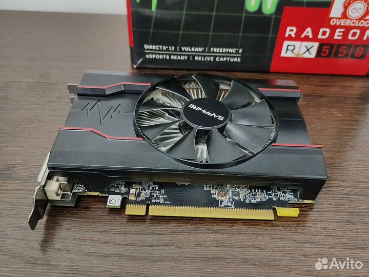 RX 550 4 Gb 128 bit