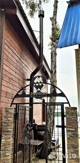 Монтаж дымоходов для котлов, печей, каминов