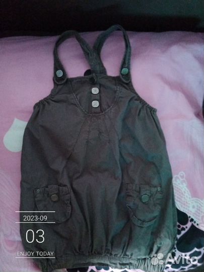 Джинсовый комбинезон,сарафан