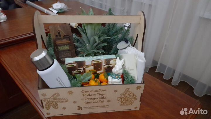 Новогодние коробки подарки