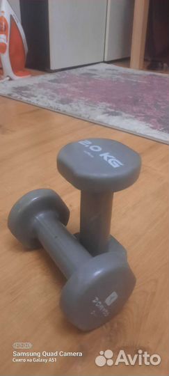 Гантели 2 кг