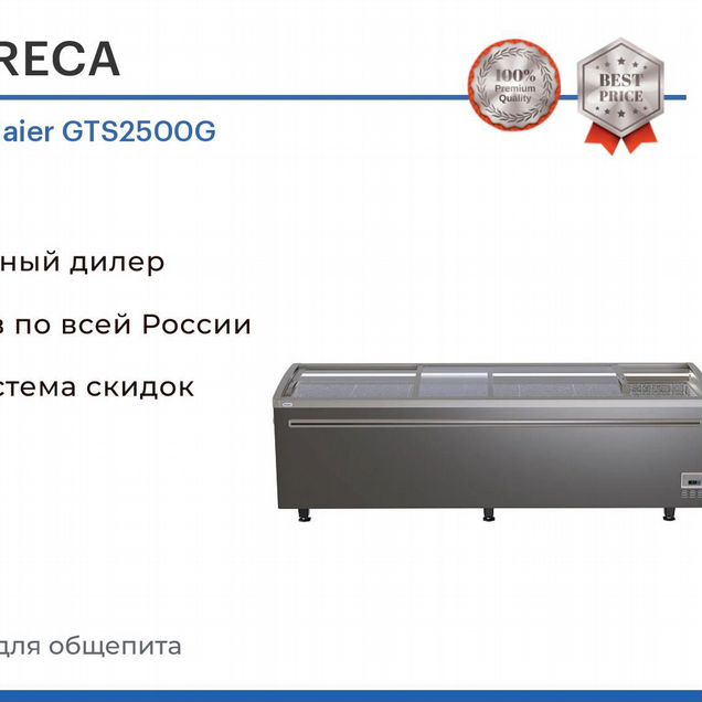 Ларь-бонета Haier GTS2500G