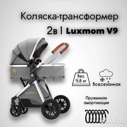 Коляска трансформер 2 в 1