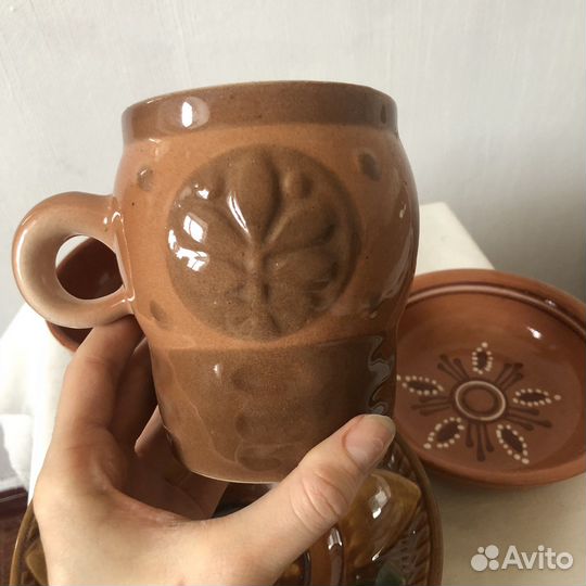 Украинская глиняная посуда