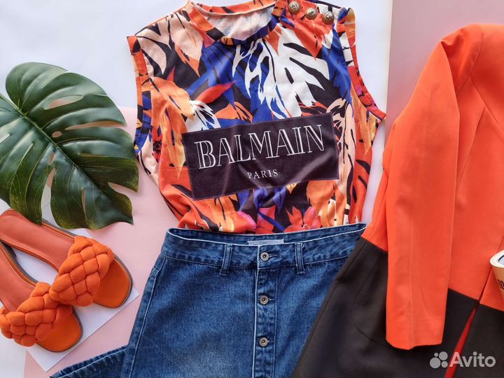 Женские вещи пакетом 44 46 + сабо в подарок