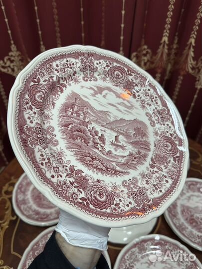 Обеденый тарелки 27см villeroy boch burgenland