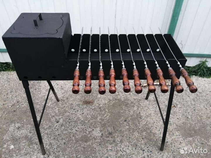 Мангал с подказанником