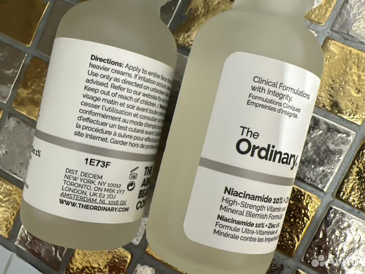 The ordinary сыворотка niacinamide 10