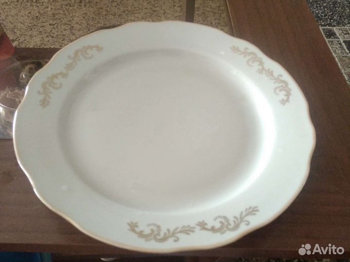 Тарелка СССР дулево