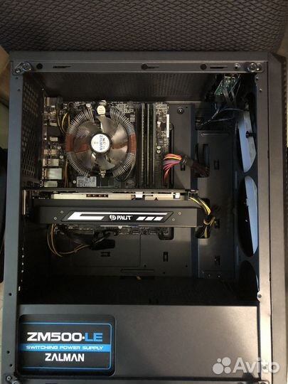 Игровой пк i5-7400/32gb/1060