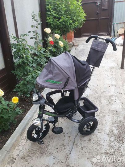 Детский трехколесный велосипед трансформер