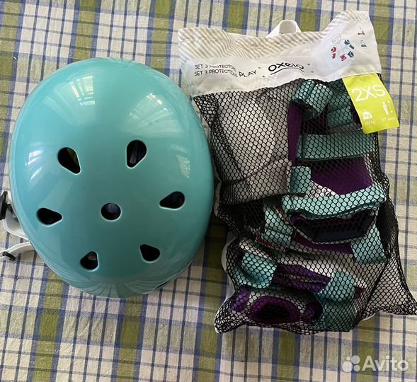 Защита для роликов со шлемом