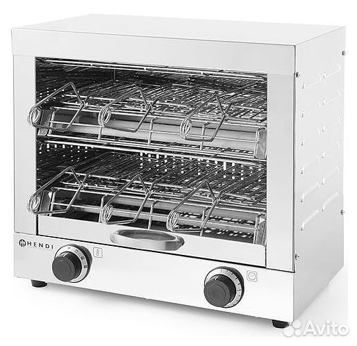 Тостер кварцевый hendi Milan-Toast 262214
