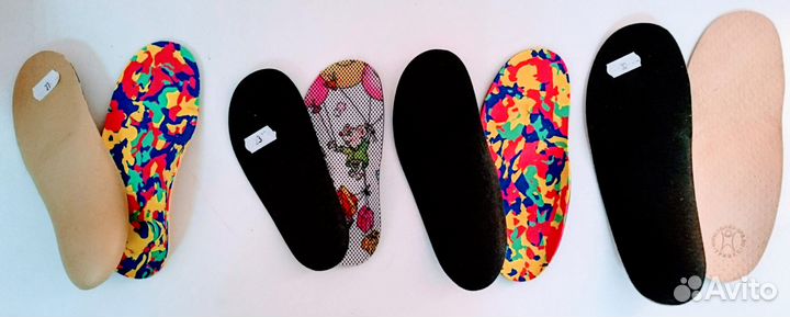 Детские стельки при плоско-вальгусной стопе