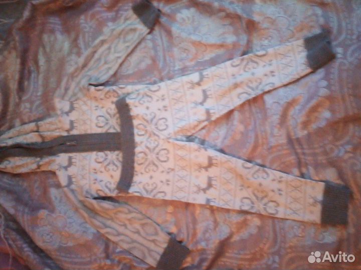 Теплый костюм с оленями DGabanna - оригинал