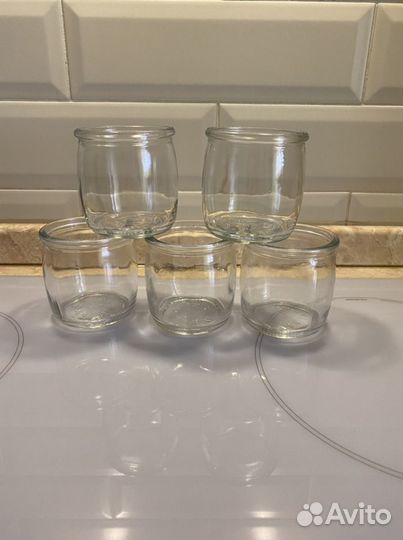 Баночки для йогурта, свечей