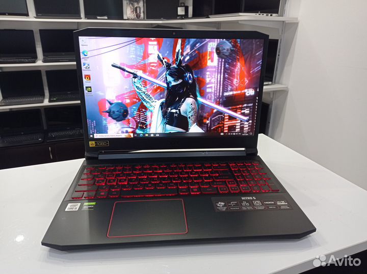 Игровой ноутбук Acer Nitro i5-10300h GTX 1650