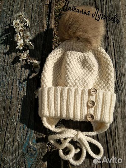 Шапочка светлая 44-48