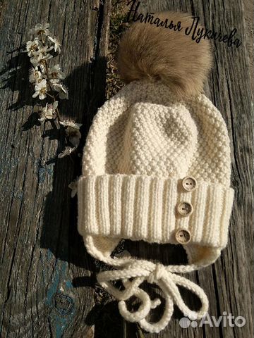 Шапочка светлая 44-48