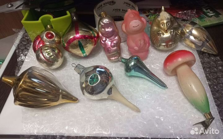 Елочные игрушки СССР