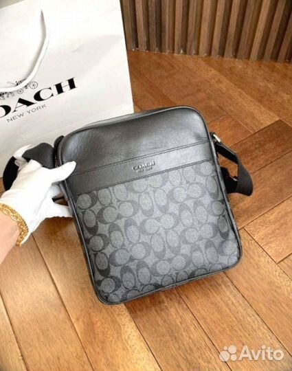 Мужская сумка через плечо Coach