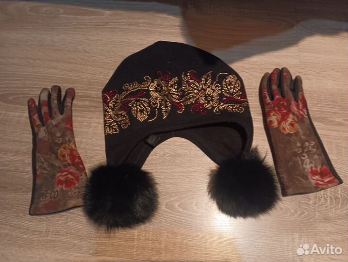 Шапка зимняя женская