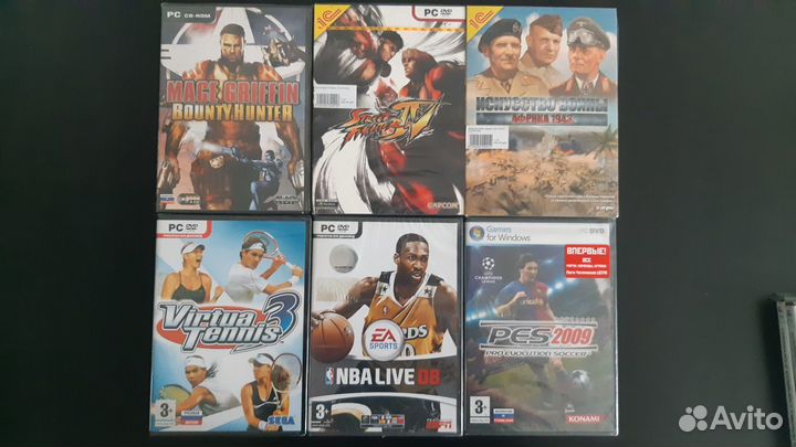 PC (компьютерные) игры (коробочные издания, box)