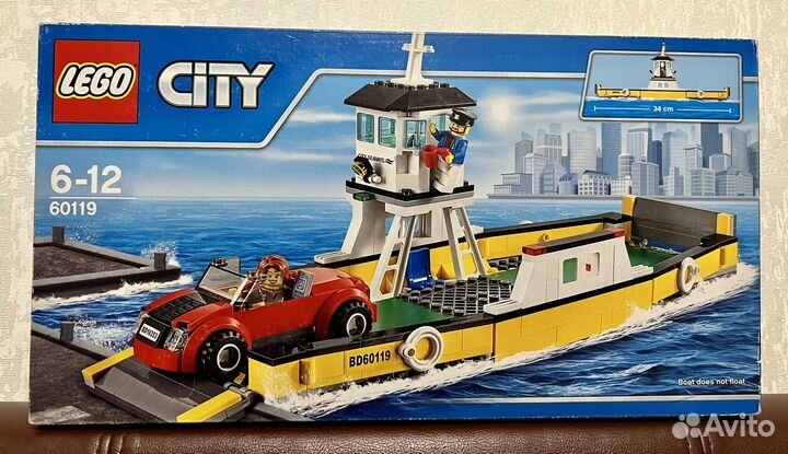 Lego City 60119 Паром