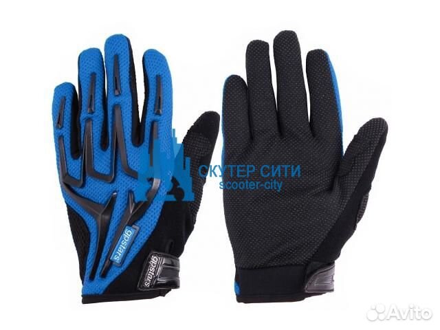 Перчатки (Мото) ткань VS101синие M (Арт.4627072928