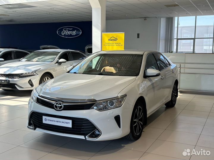 Toyota Camry 2.5 AT, 2016, 183 473 км