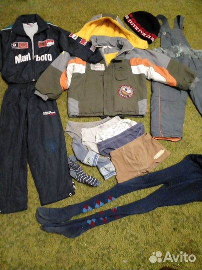 Вещи пакетом на мальчика от4лет.более10шт.за всё