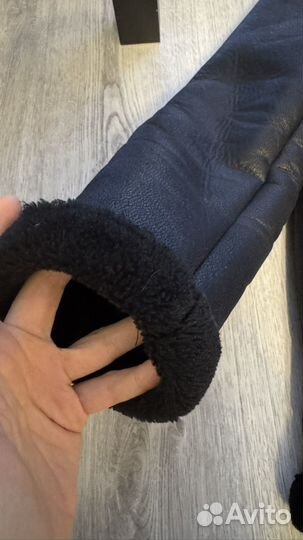 Дубленка авиатор zara оригинал