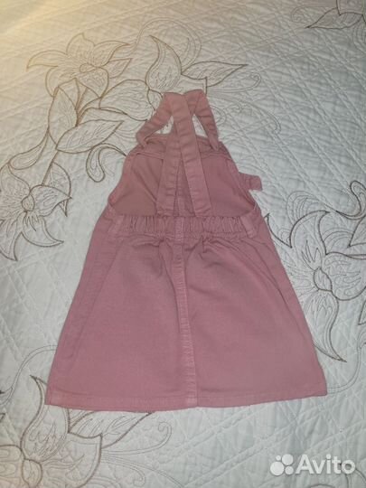 Джинсовый сарафан для девочки