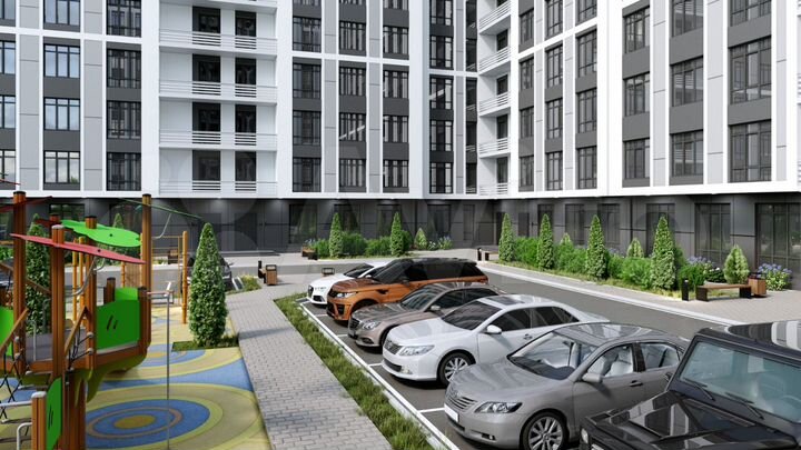 1-к. квартира, 48,9 м², 5/12 эт.