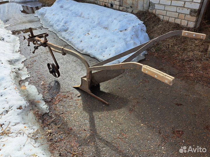 Конный плуг + борона