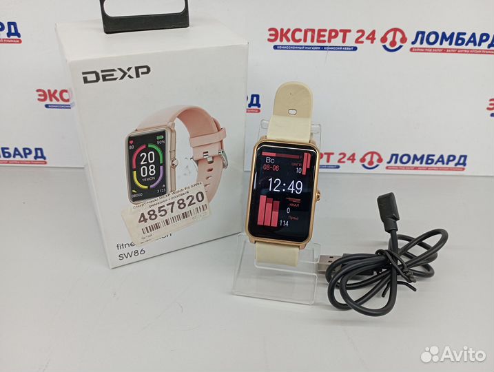 Смарт часы dexp Watch Fit (эшп)