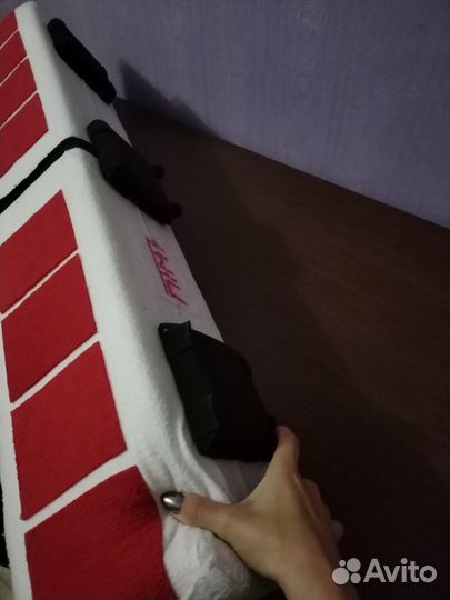 Мягкая игрушка трамвай 100 см