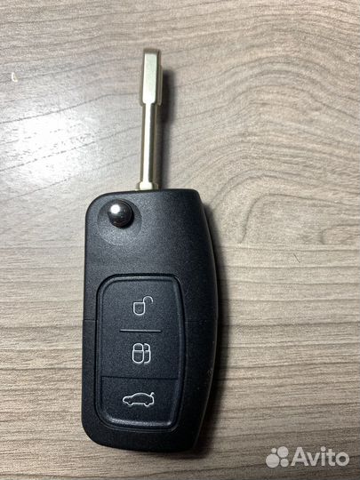 Ключ выкидной Ford Fiesta (с программированием)