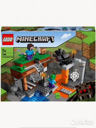 Новое lego Minecraft 21166 Заброшенная шахта