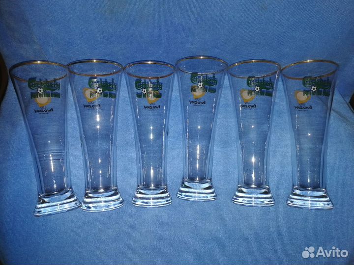 Стаканы пивные тонкое стекло
