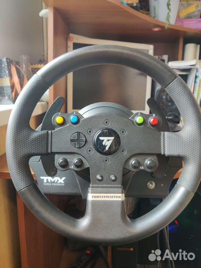 Игровой руль thrustmaster tmx