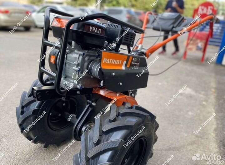 Мотоблок patriot Урал extreme