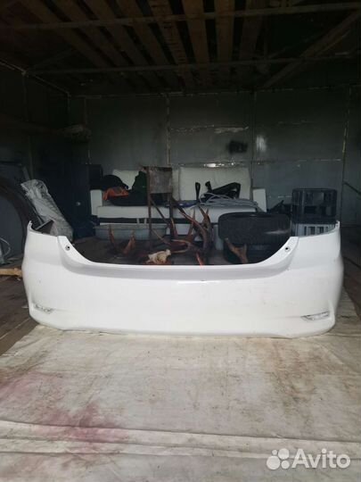 Задний бампер тайота королла 150 рестайлинг