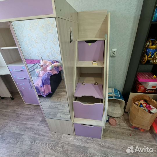 Кровать-чердак