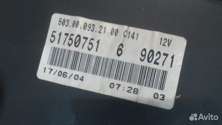 Щиток приборов Fiat Doblo, 2005